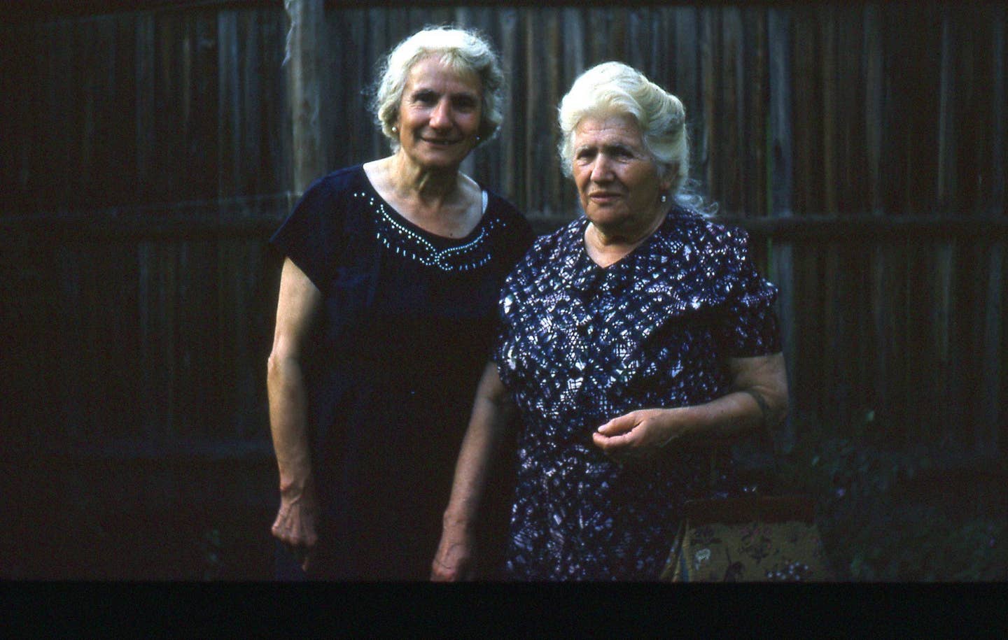 Seneliai ir teta Nancy