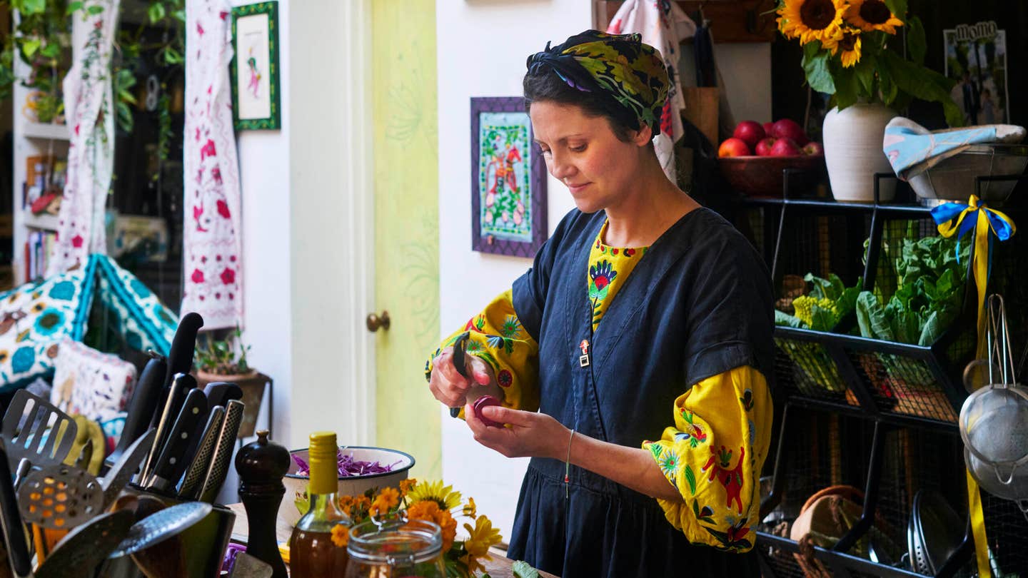 Olia Hercules’ Kitchen Is a Haven for Plants, Art, and Community