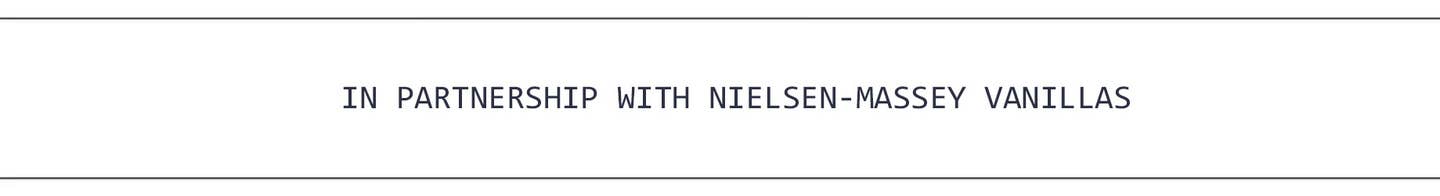 Banner NIELSEN-MASSEY VANILLAS Banner NIELSEN-MASSEY VANILLAS