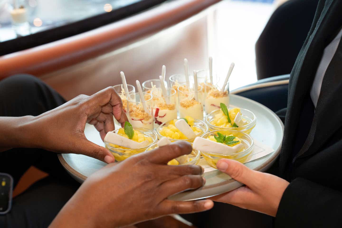 When dessert rolls around, refreshing tropical fruit share the spotlight with cozy classics. When dessert rolls around, refreshing tropical fruit share the spotlight with cozy classics.