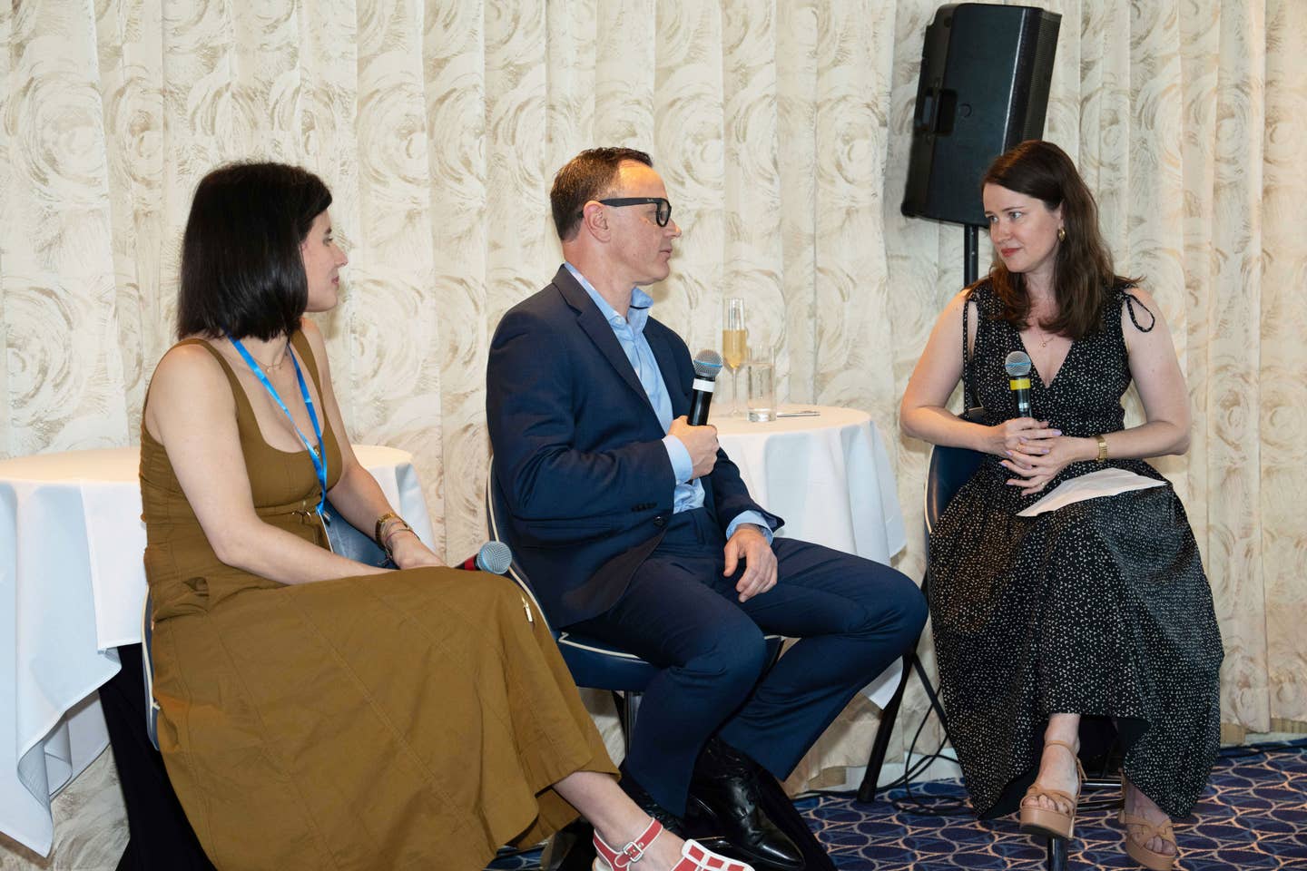 From left: Luciana Giangrandi, Daniel Putzhammer, Kat Craddock. From left: Luciana Giangrandi, Daniel Putzhammer, Kat Craddock.