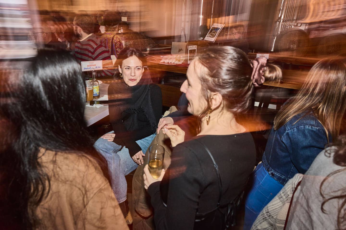 As last call hit, party guests trickled out into the night. 