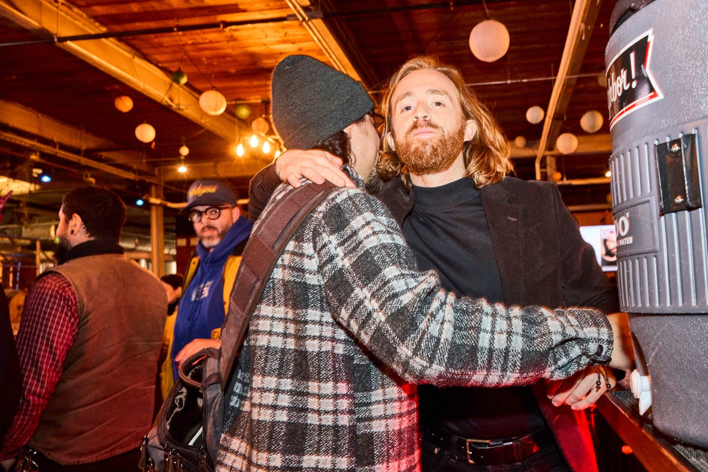SAVEUR Editorial Assistant and Rhode Island pizza strip specialist Ryan McCarthy runs into an old friend. SAVEUR Editorial Assistant and Rhode Island pizza strip specialist Ryan McCarthy runs into an old friend.