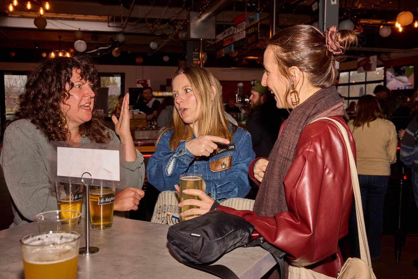 From right: Jessica Martin, Toni-Ann Gardiner, Alexandra Tilden. From right: Jessica Martin, Toni-Ann Gardiner, Alexandra Tilden.