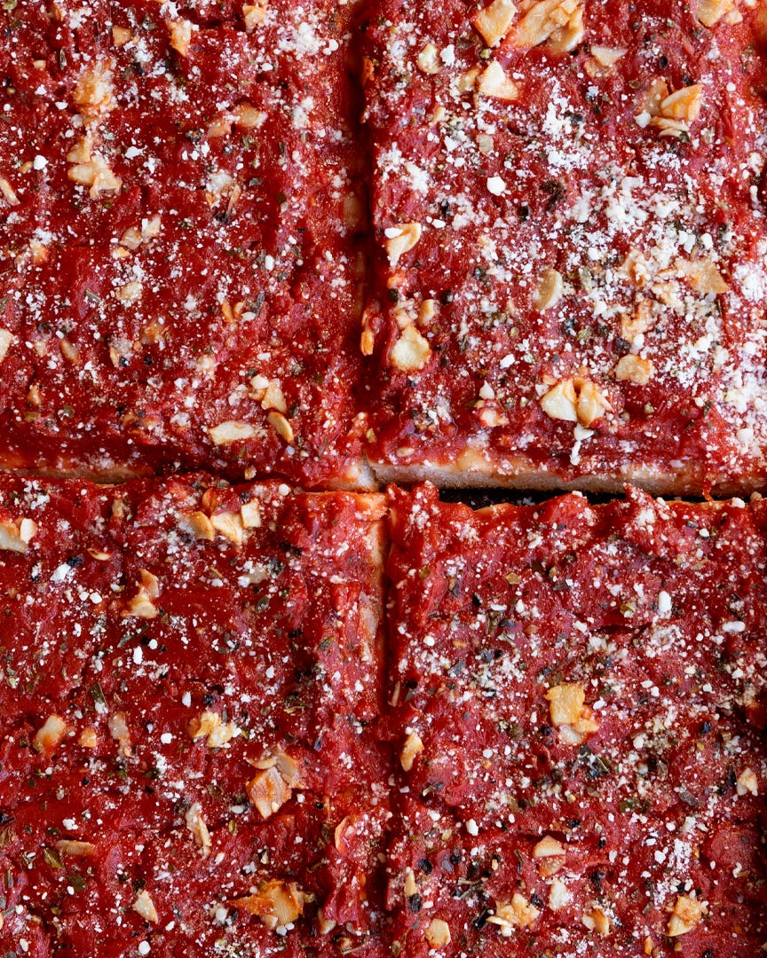 Rhode Island Pizza Strips Are Not Your Average Slice Pizza Strips