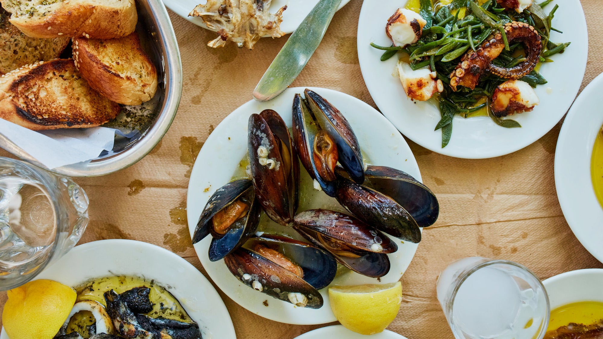 At These Greek Taverns, Order a Drink and the Rest Will Follow