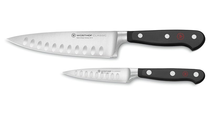 Wüsthof Classic Hollow Edge 2-Piece Chef’s Knife Set