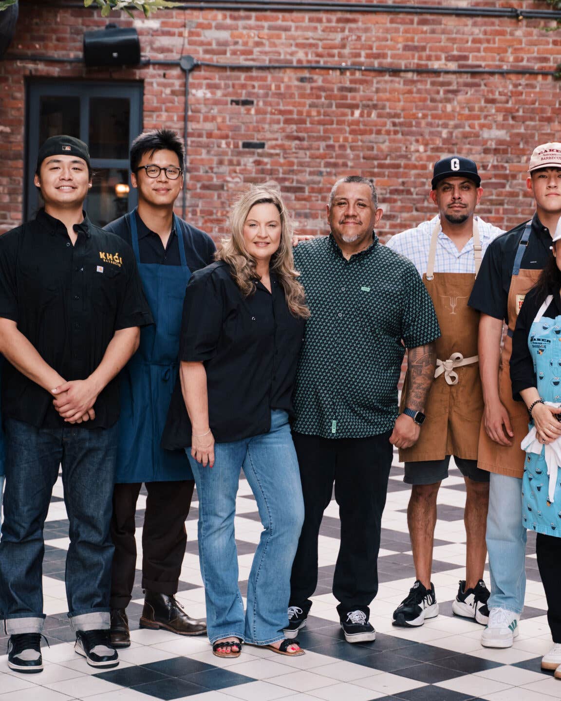 Celebrating a New Generation of Texas Pitmasters at the Ultimate Barbecue Party Pitmasters from Khói Barbecue, Panther City BBQ, Eaker Barbecue, and other attendees