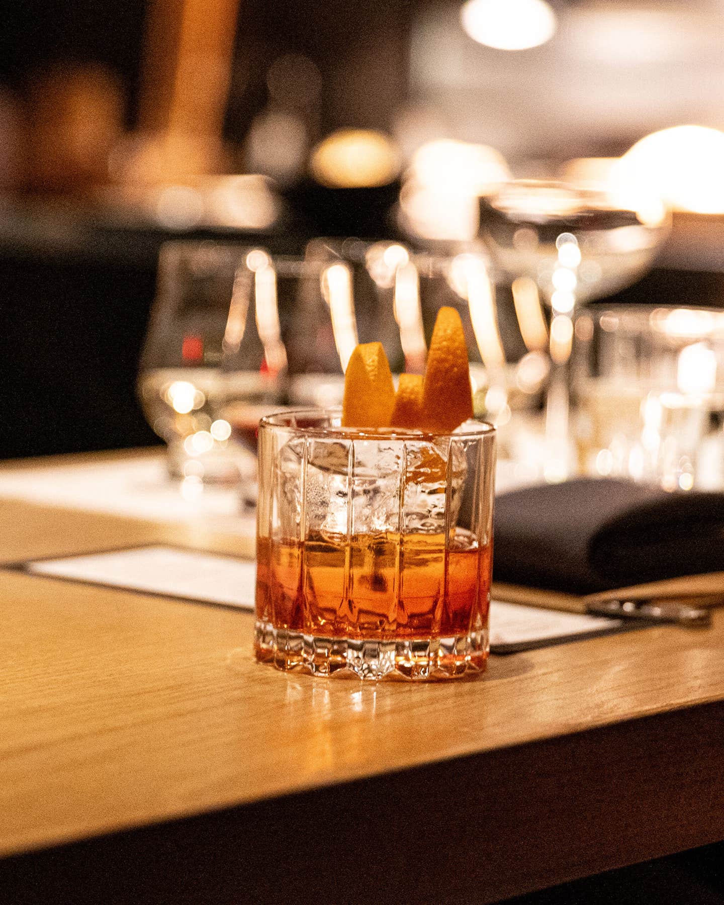 Japanese Negroni On The Rocks