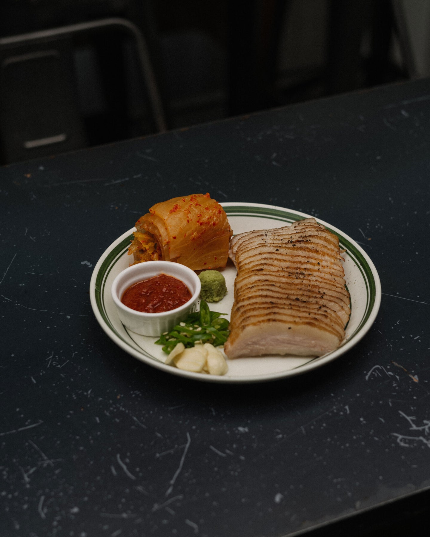 Boiled Pork With Aged Kimchi