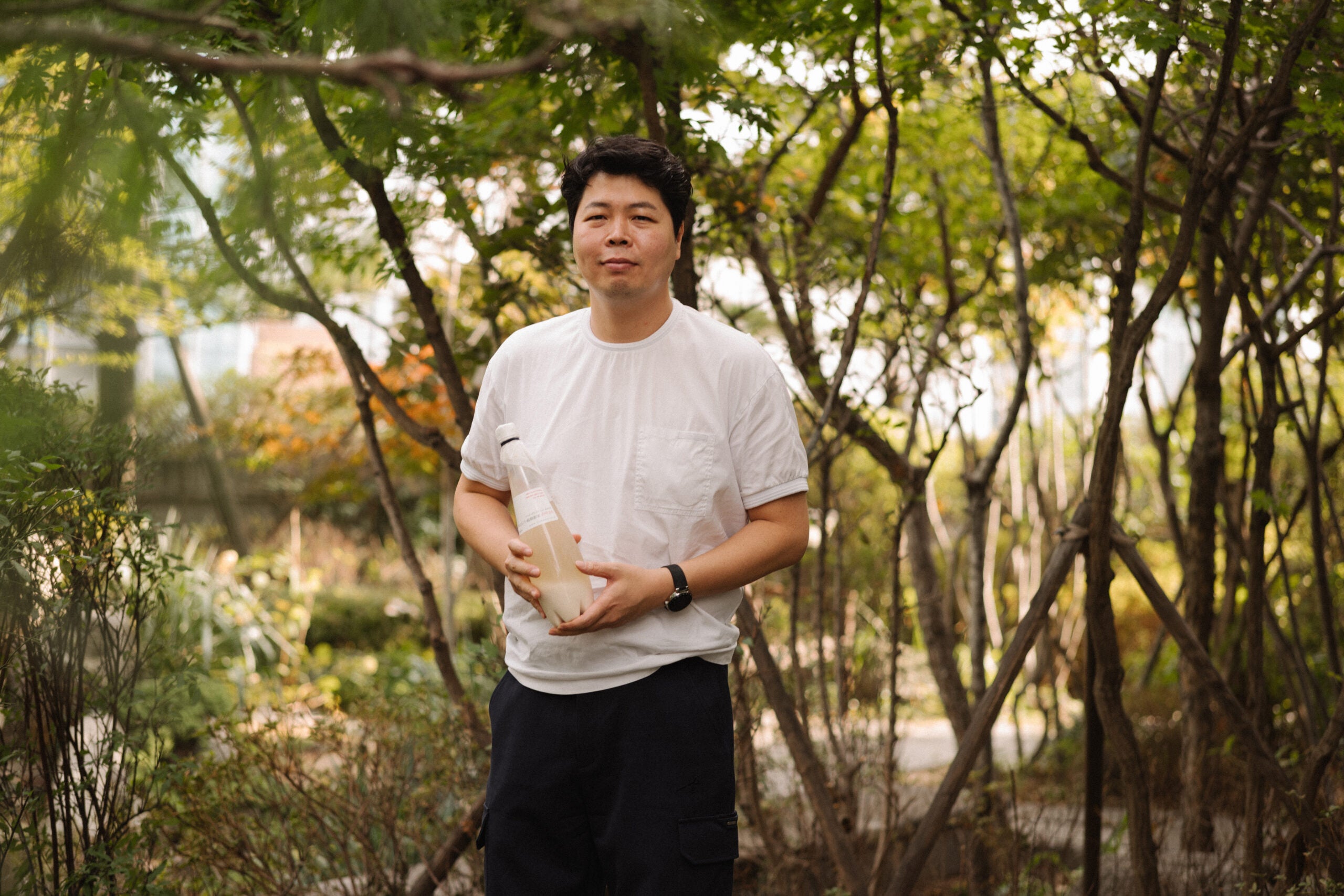 Boksoondoga Rice Winery founder Min-kyu Kim