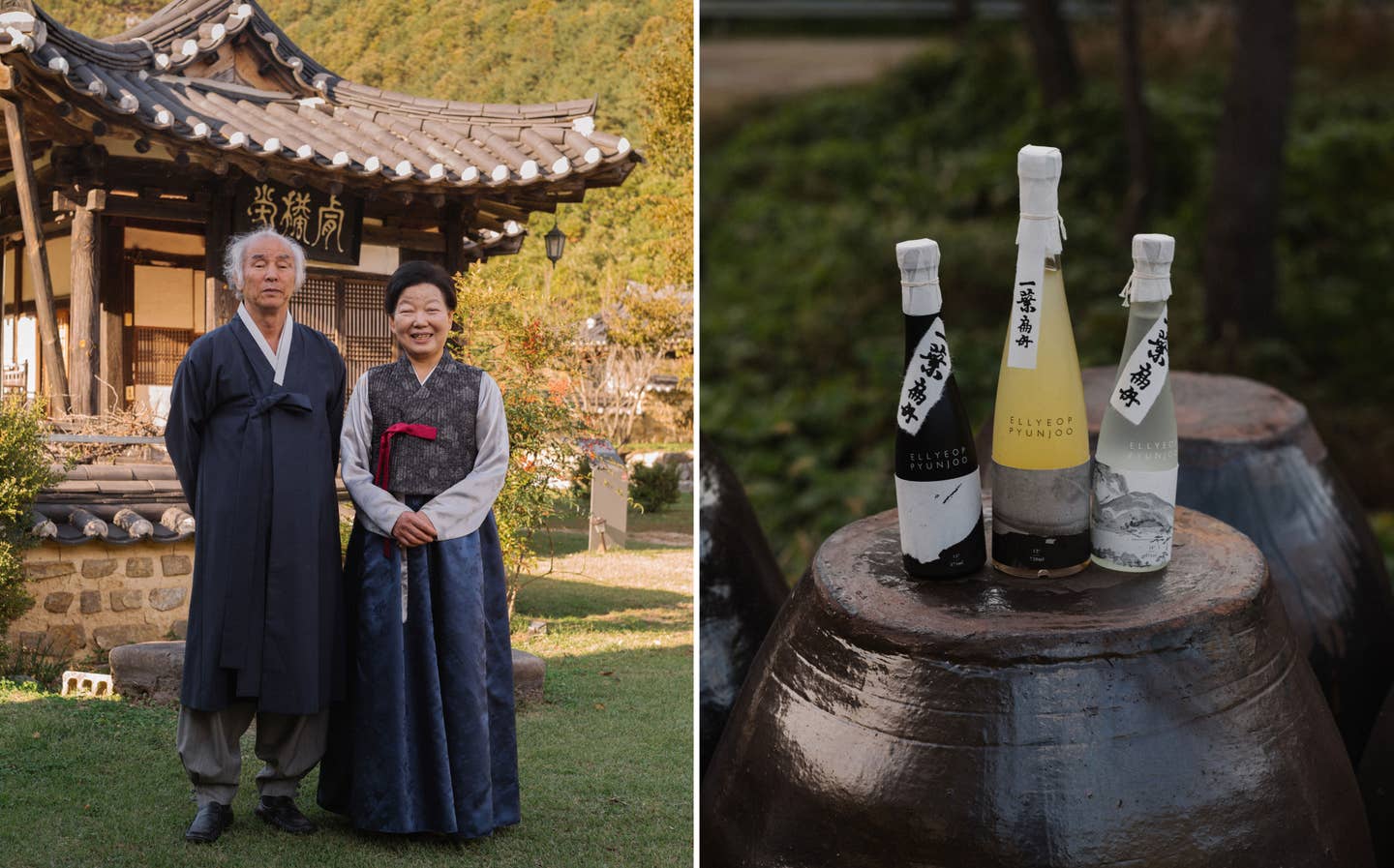 From left: Sung-won and Won-jeong Lee; From left: Sung-won and Won-jeong Lee;