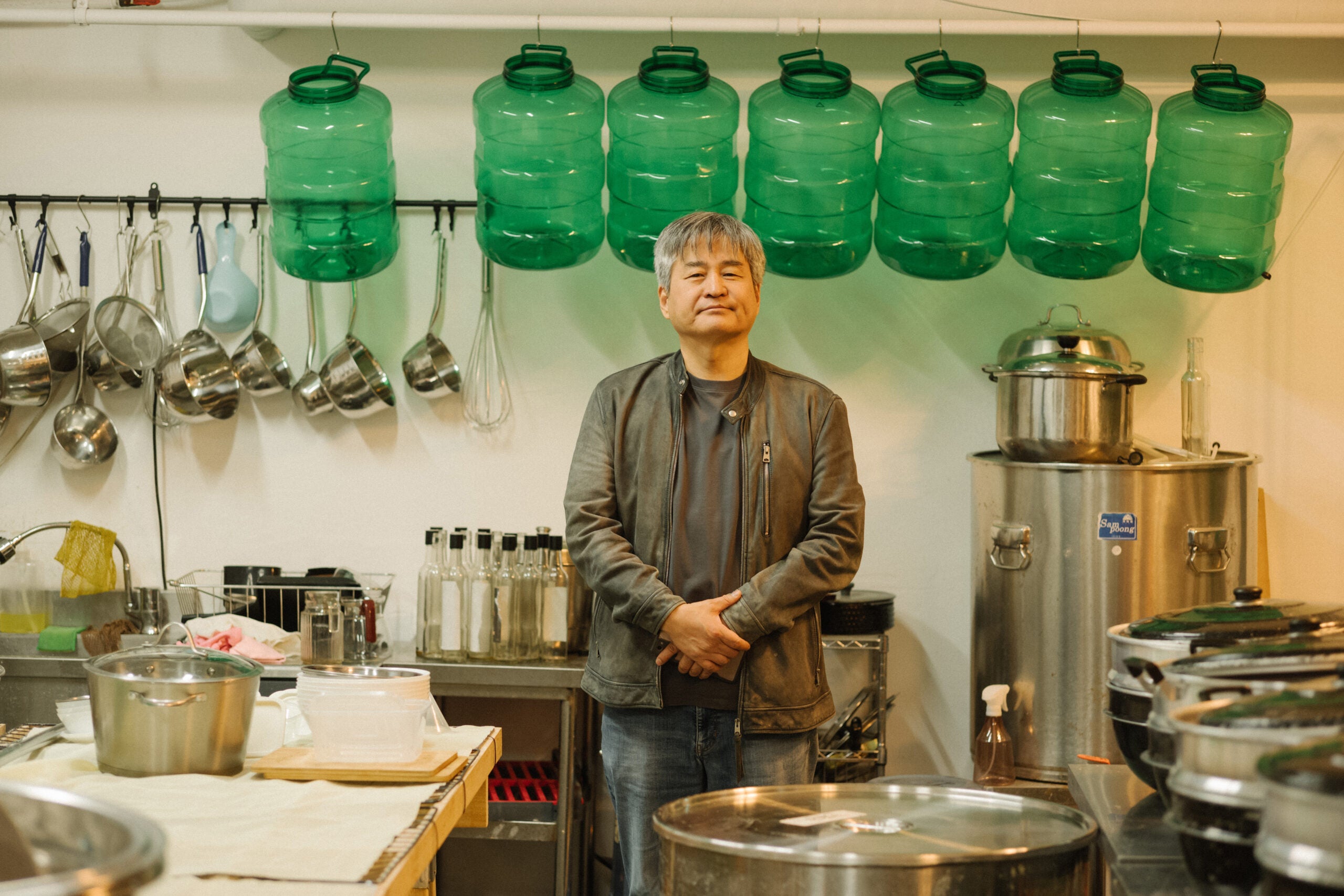 Samhae Soju distiller Hyun-jong Kim