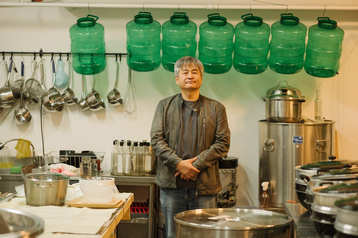 Samhae Soju distiller Hyun-jong Kim Samhae Soju distiller Hyun-jong Kim