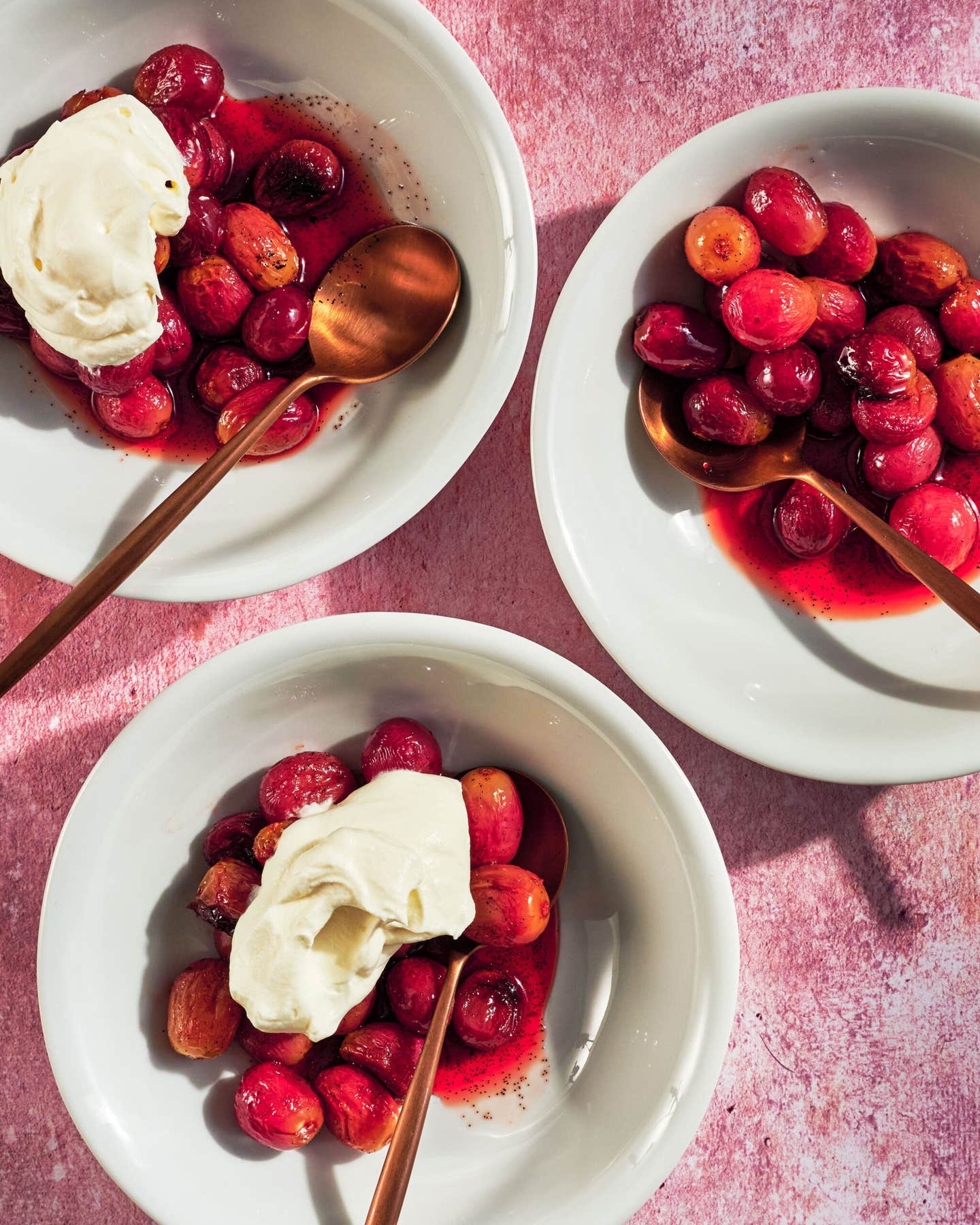 Vanilla Bean-Roasted Grapes