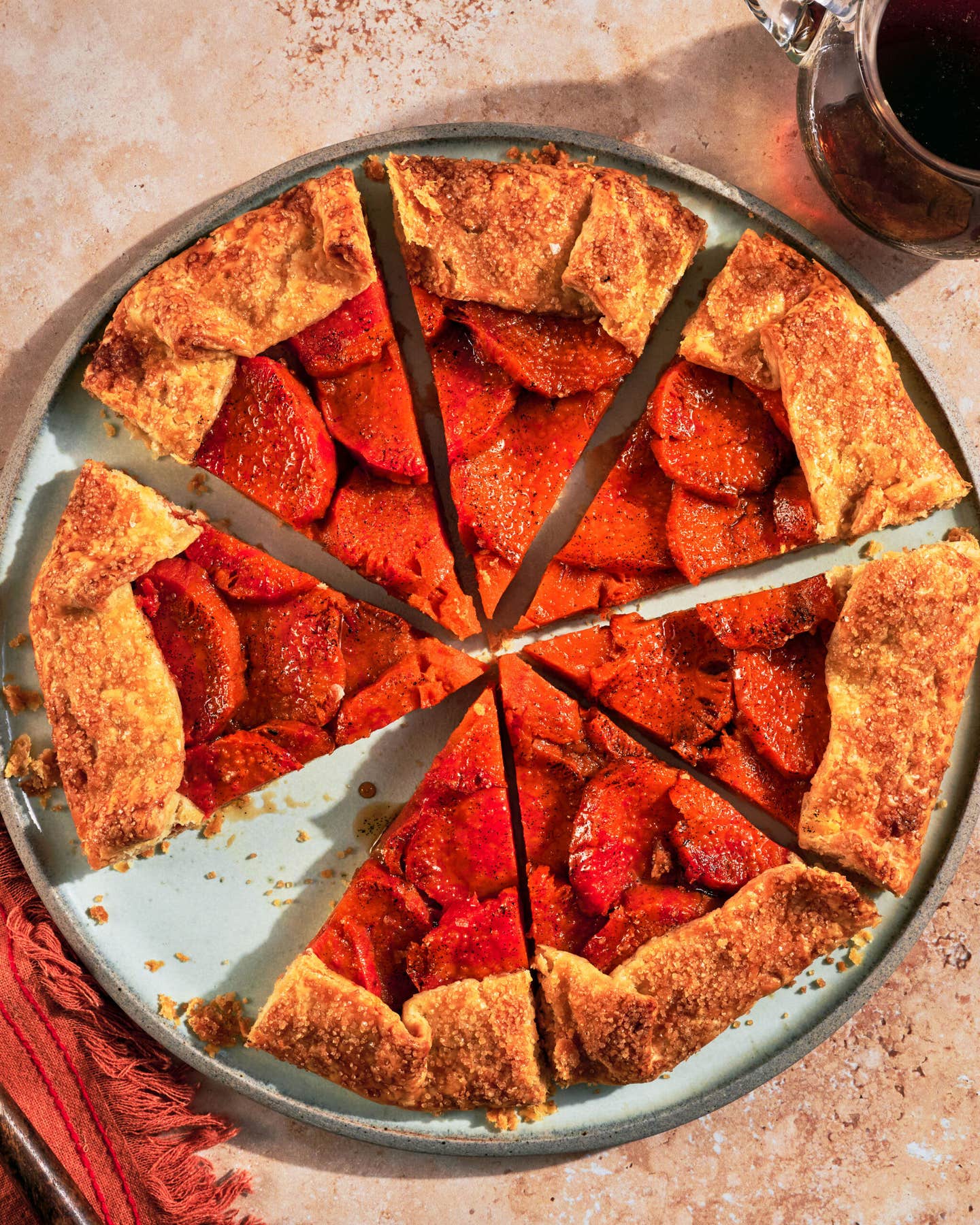 Vanilla and Spice Candied Sweet Potato Galette Vanilla and Spice Candied Sweet Potato Galette