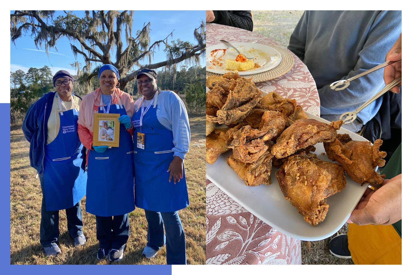 Meggett sisters cookout