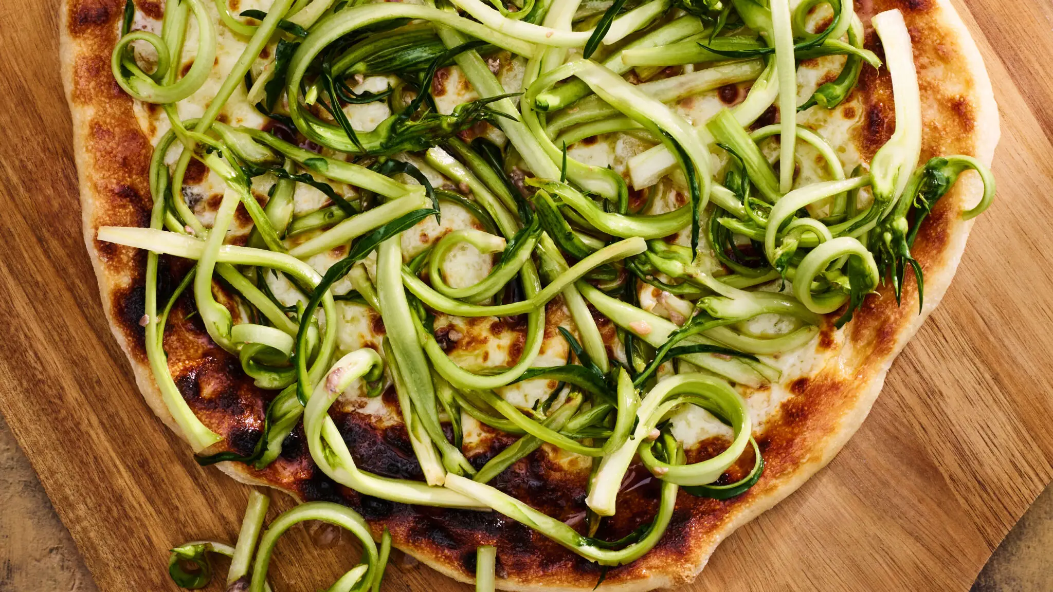 Pizza con le Puntarelle Alla Romana -image