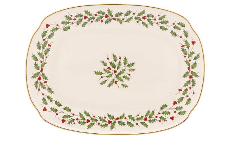 Lenox Serveware Oval Holiday Serving Platter