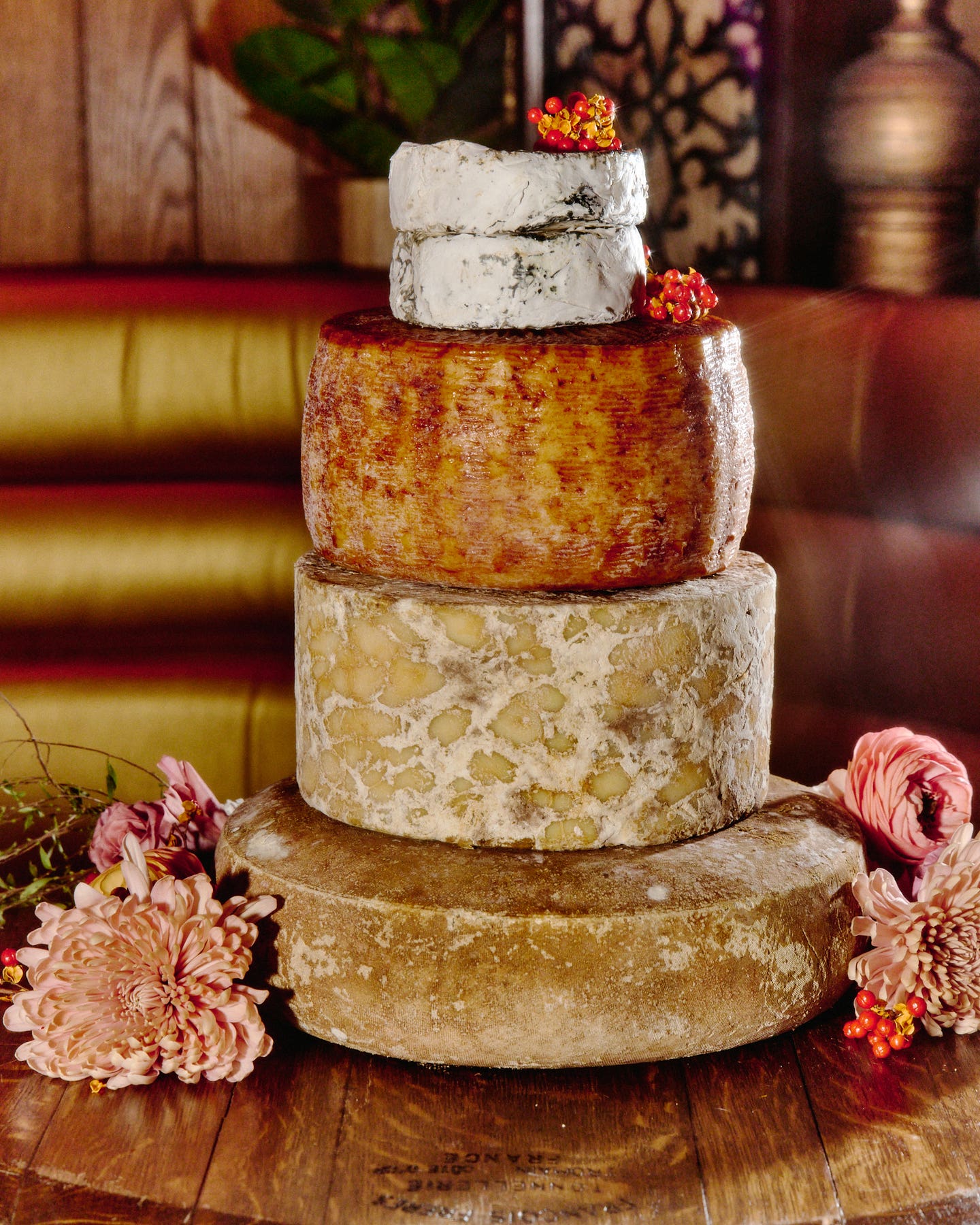 How to Make a Cheese Wheel Cake, the Ultimate Holiday Centerpiece How to Make a Cheese Wheel “Cake,” the Ultimate Holiday Centerpiece