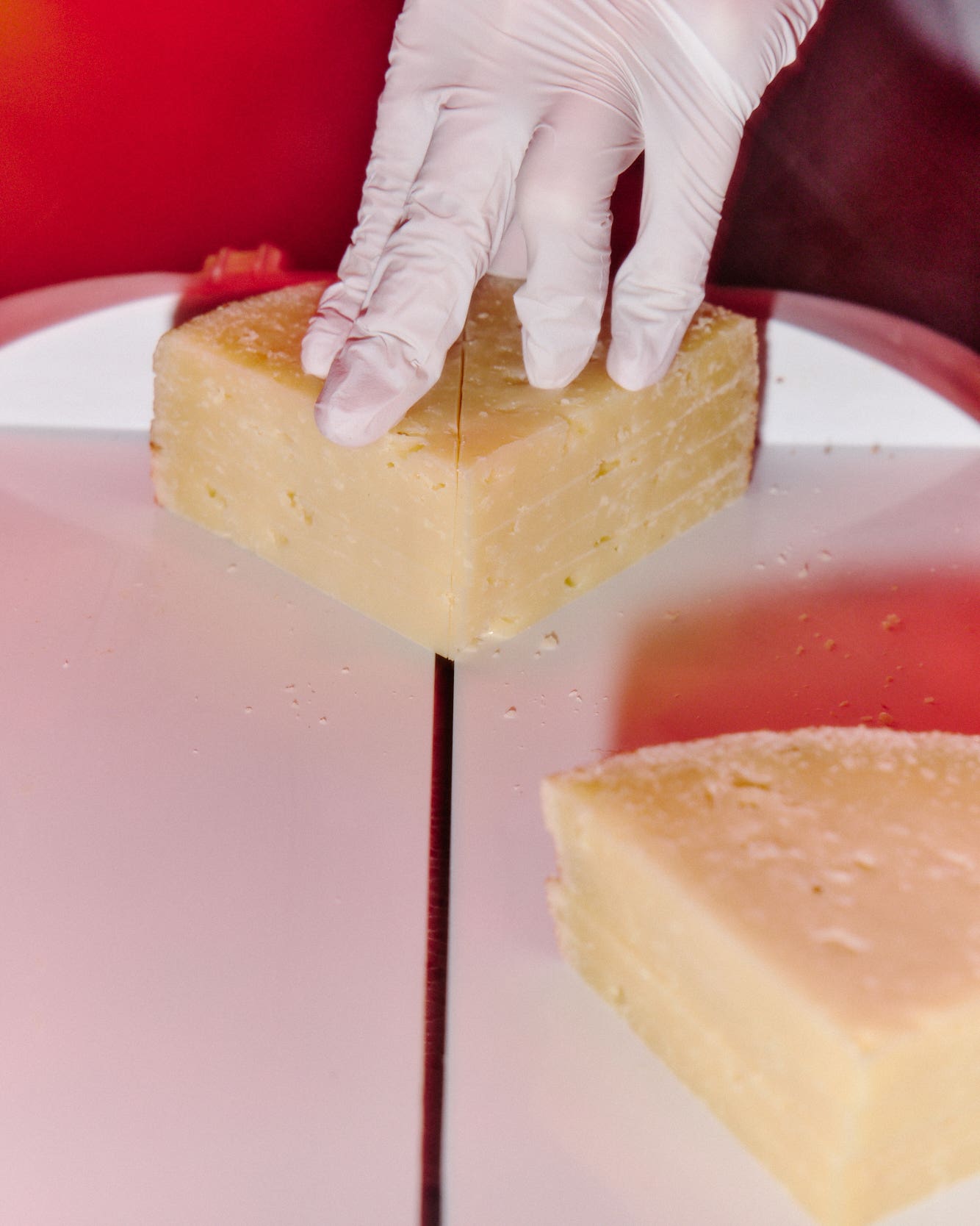 Displaying, Cutting, and Serving Cheese From a Cart