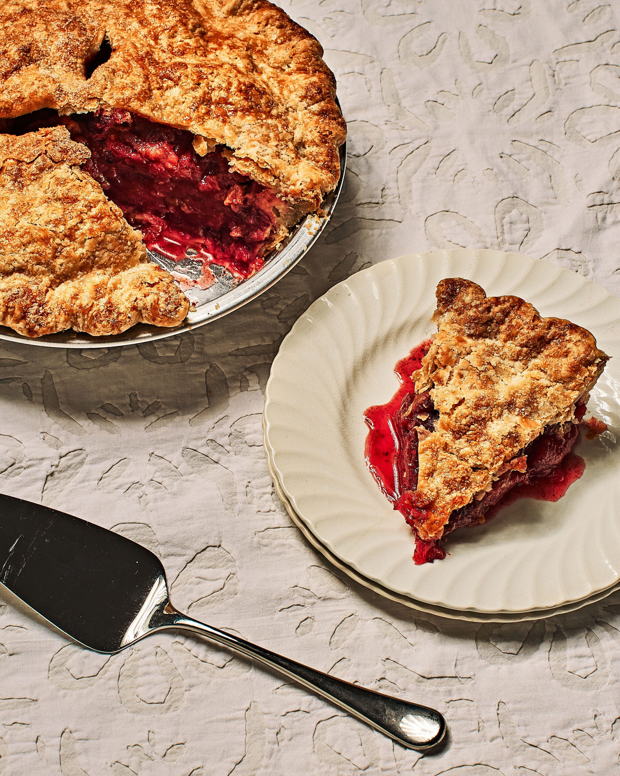 Hibiscus Apple Pie