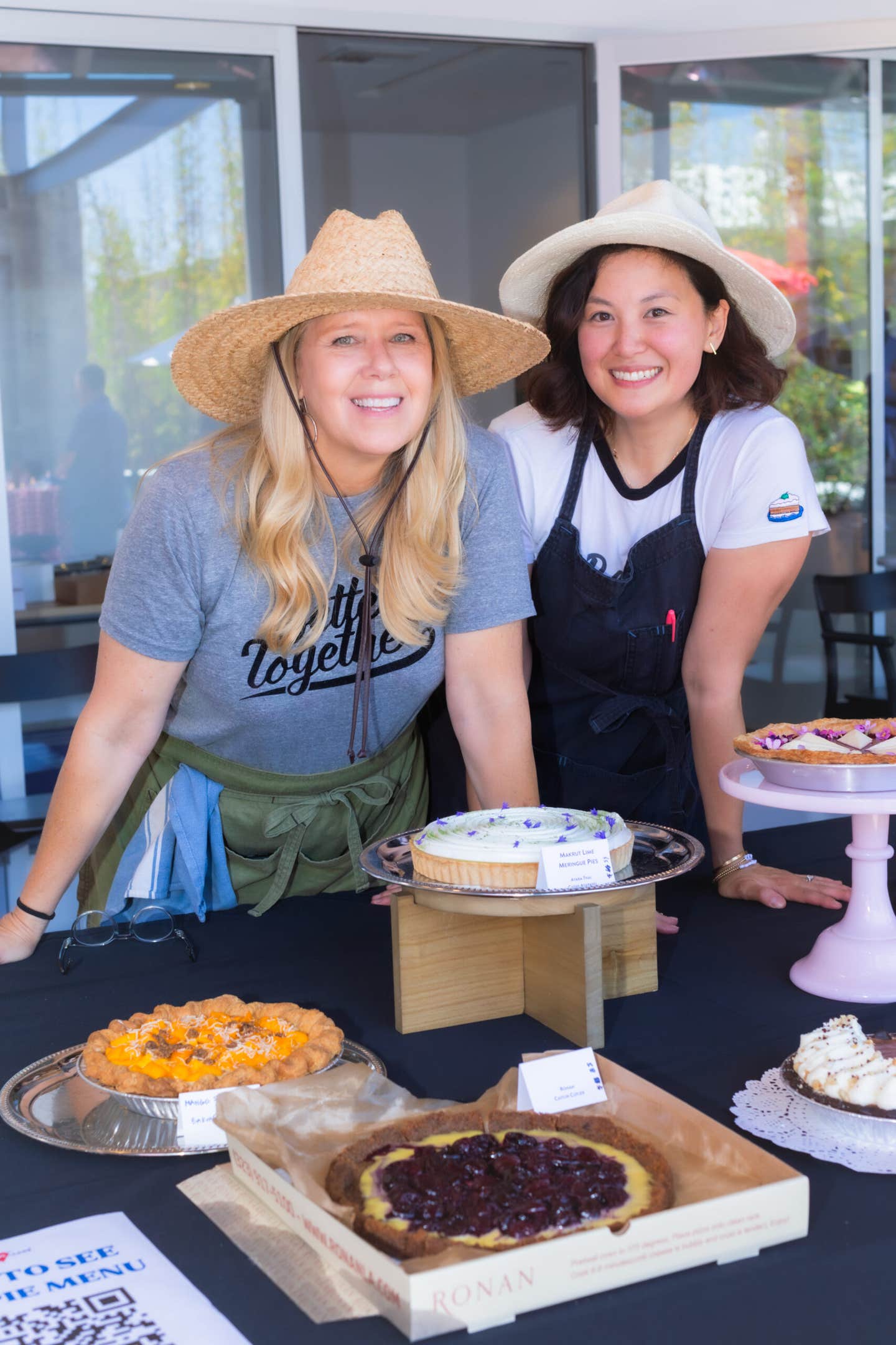 Sherry Mandell (left) and Steph Chen