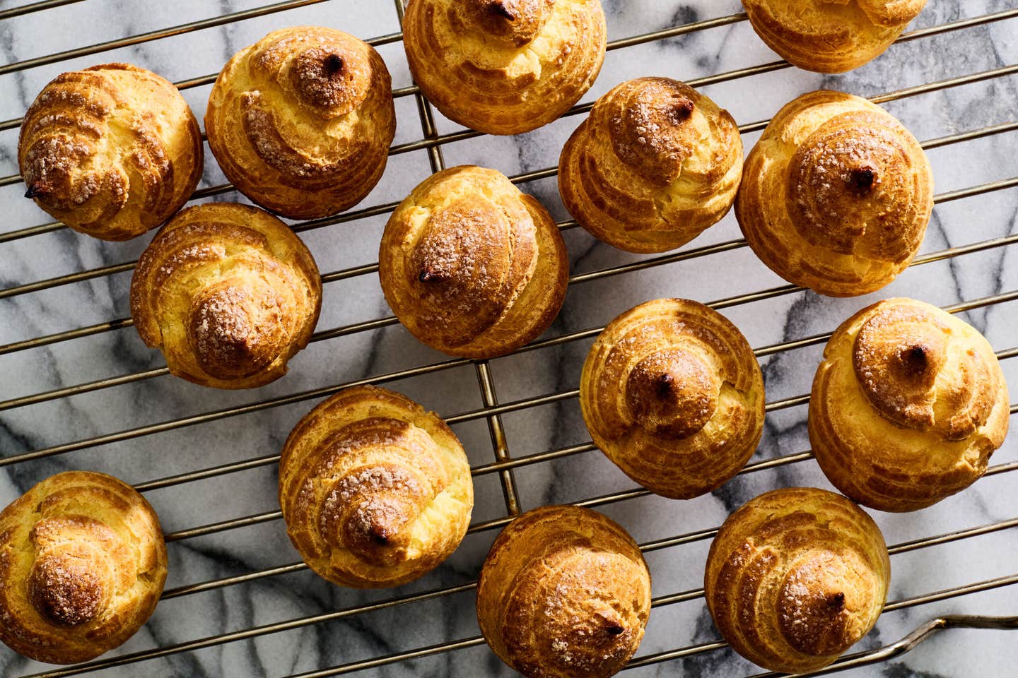 Bake and cool fully before filling Bake and cool fully before filling