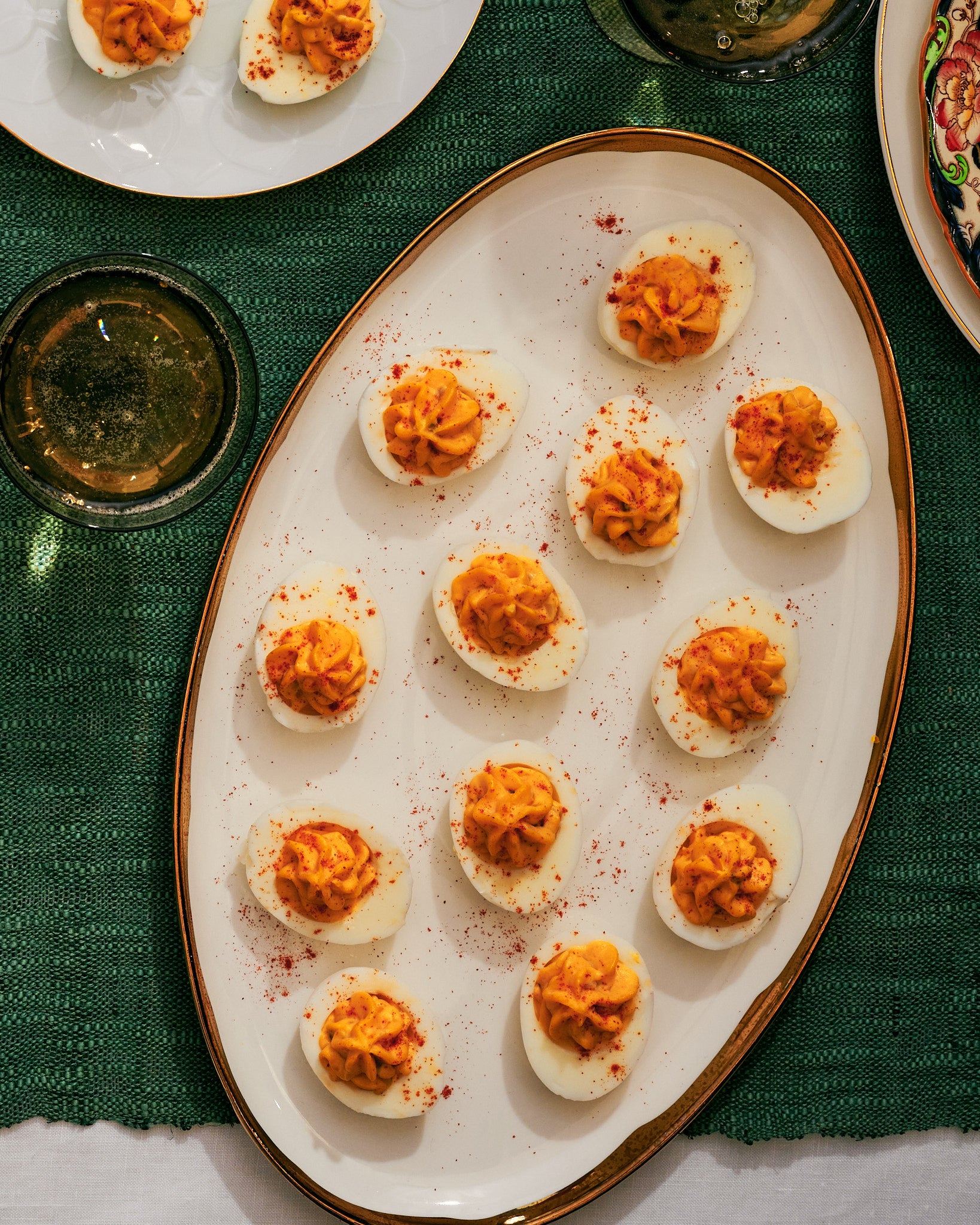 Spicy Deviled Eggs