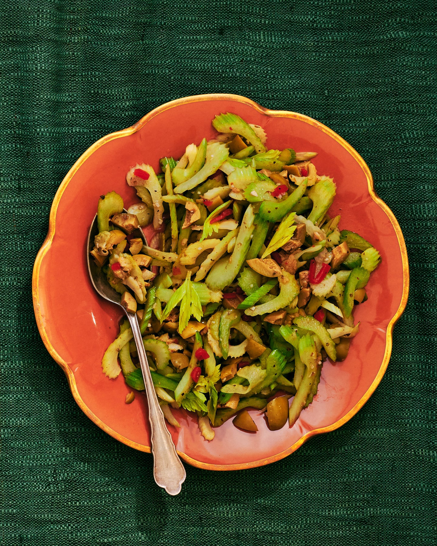 Celery and Olive Salad