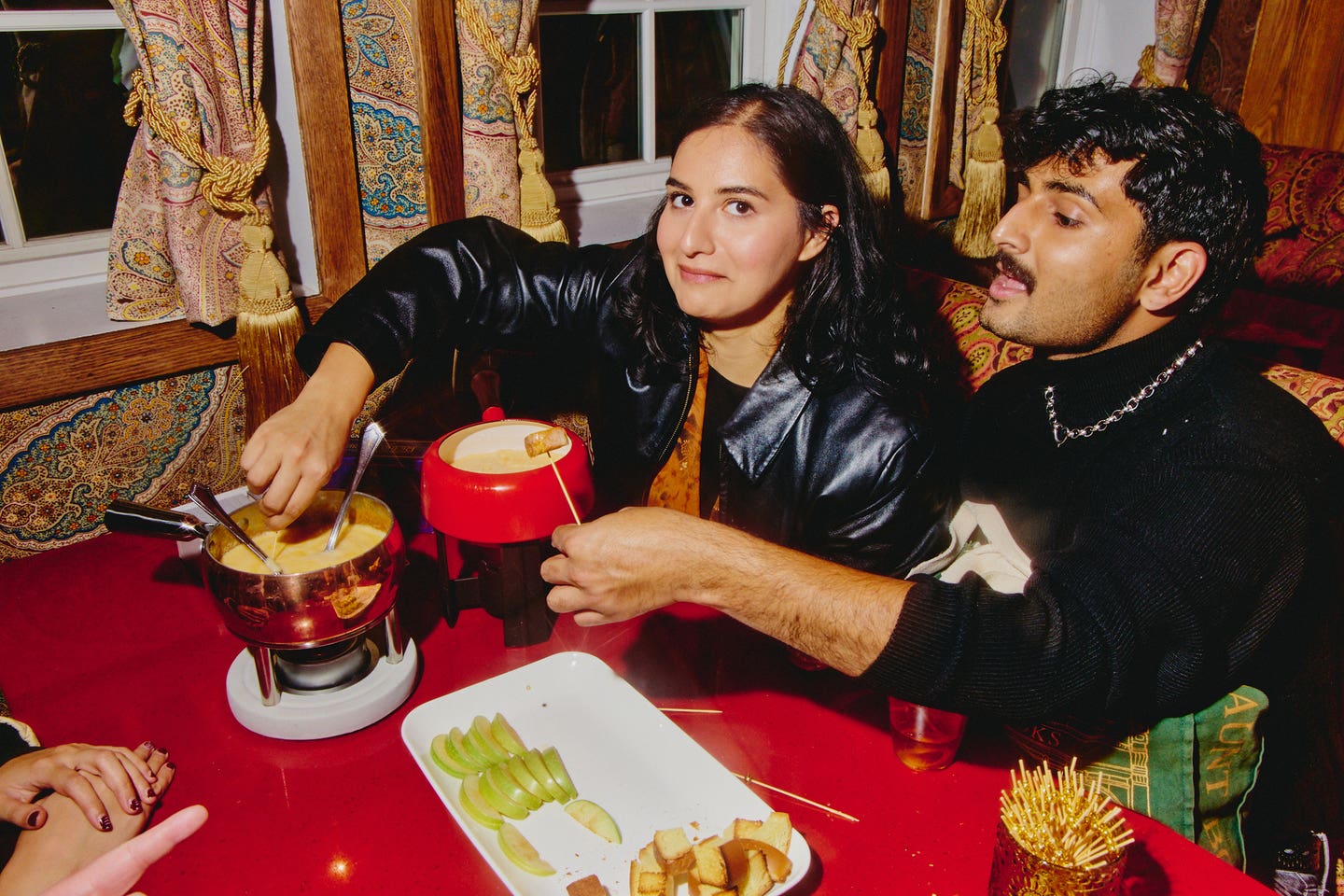 SAVEUR contributor Ali Domrongchai and guest Tushar Varma