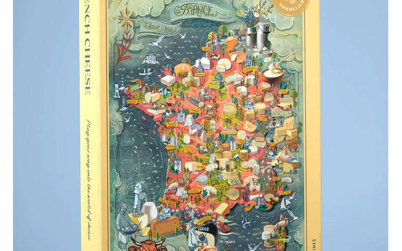 Water & Wines France Cheese Puzzle