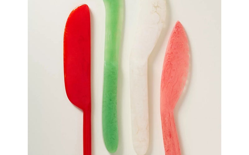 Anthropologie Mignon Festive Resin Spreaders