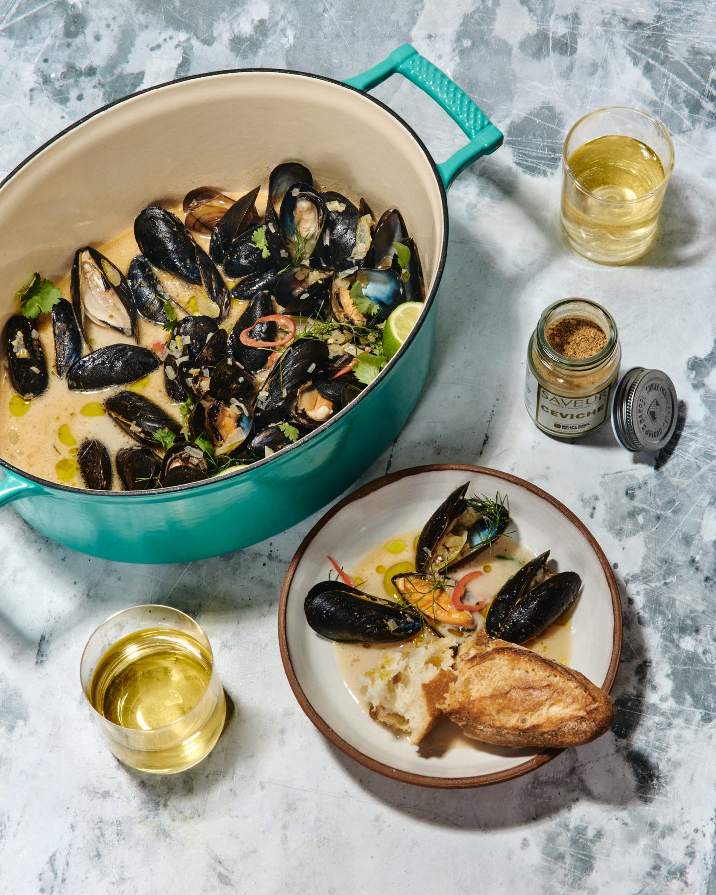 Mussels With Coconut Milk, Fennel, and Lime Mussels With Coconut Milk, Fennel, and Lime