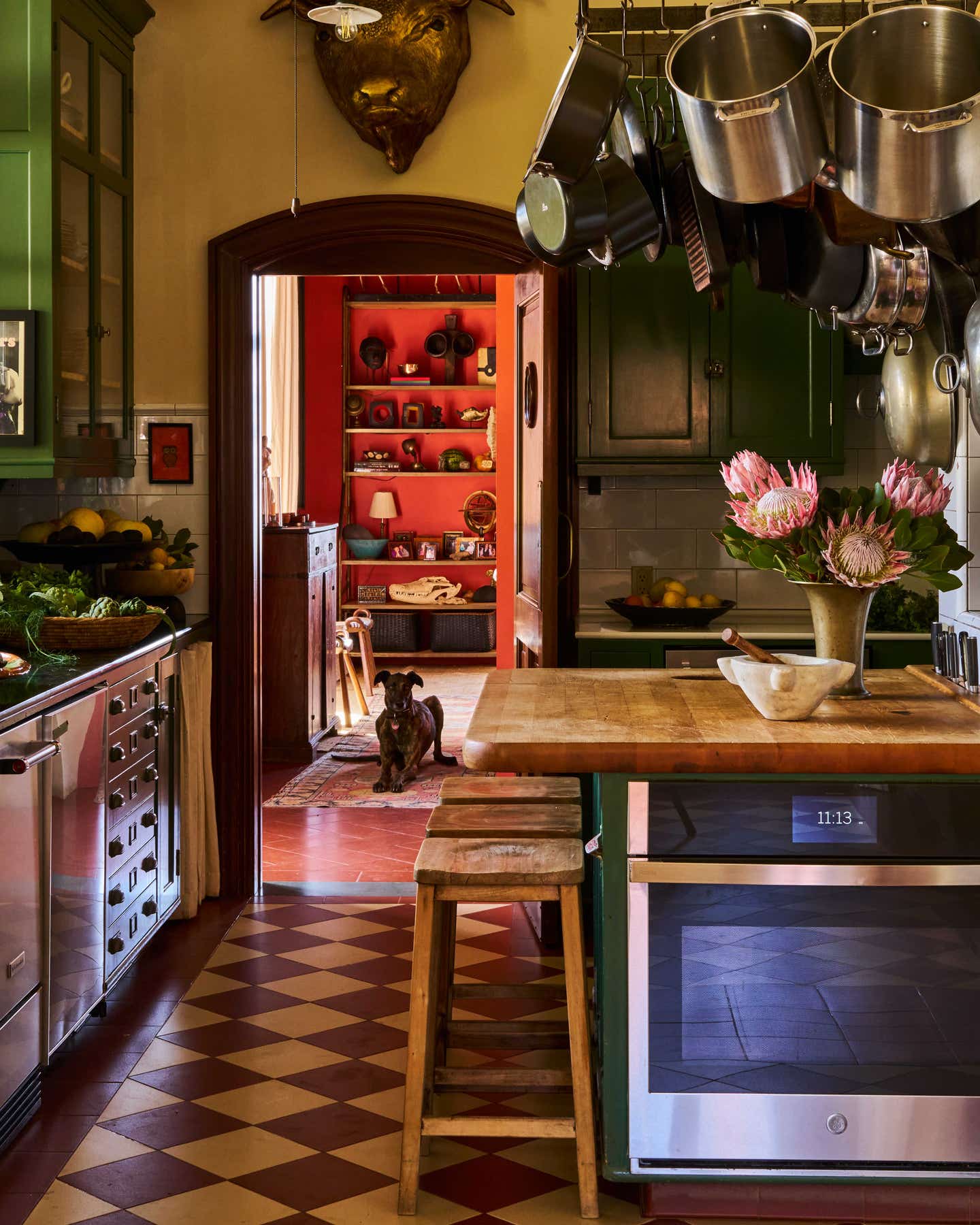 Peek Inside This Colorful Napa Valley Farmhouse Kitchen Hudson Kitchen