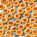 Almond Marmalade Thumbprint Cookies
