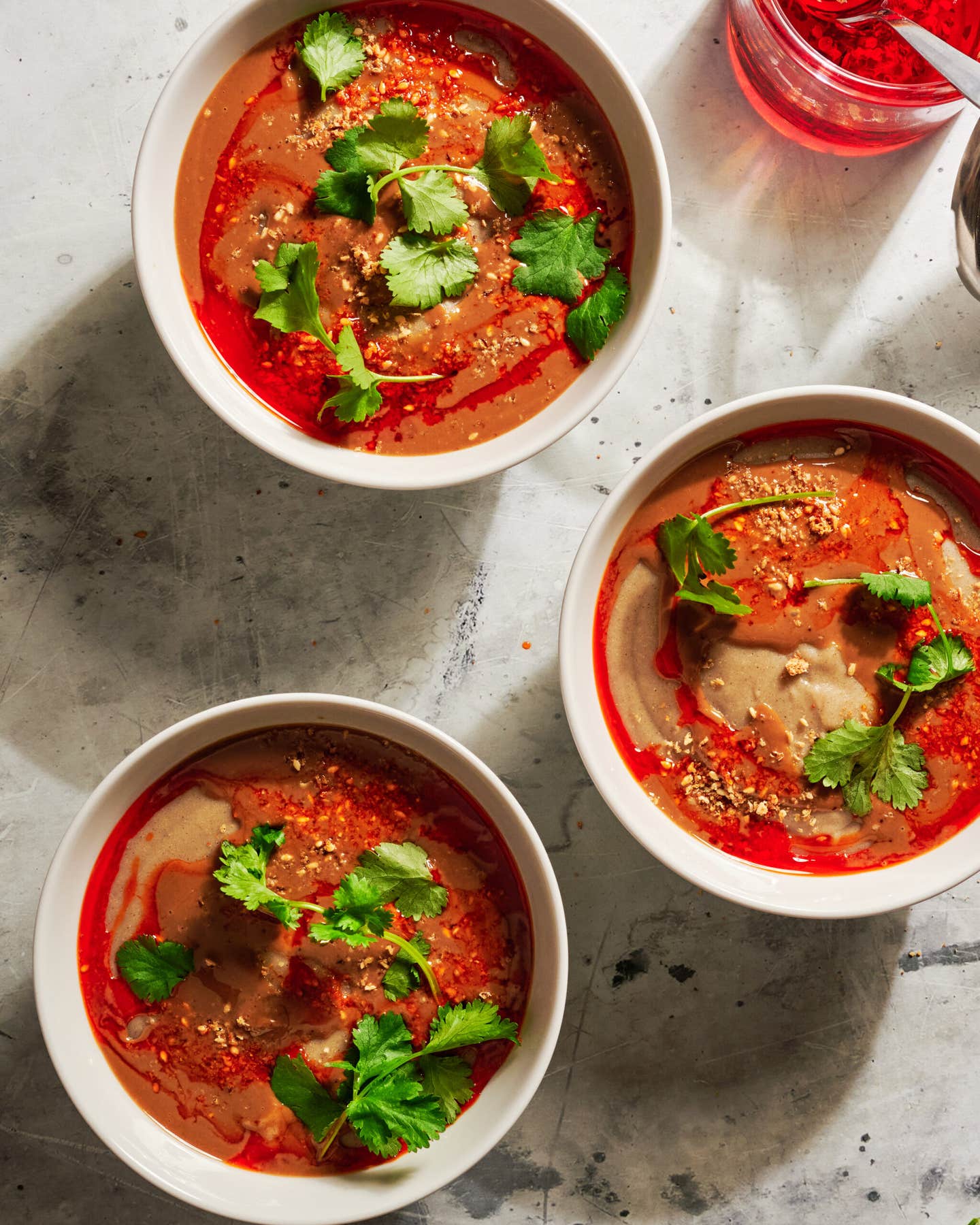 Mian Cha (Millet Porridge With Sesame Paste) Mian Cha