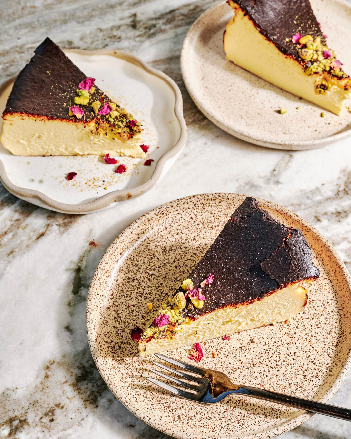 Muhalabia Basque Cheesecake Muhallabia Basque Cheesecake