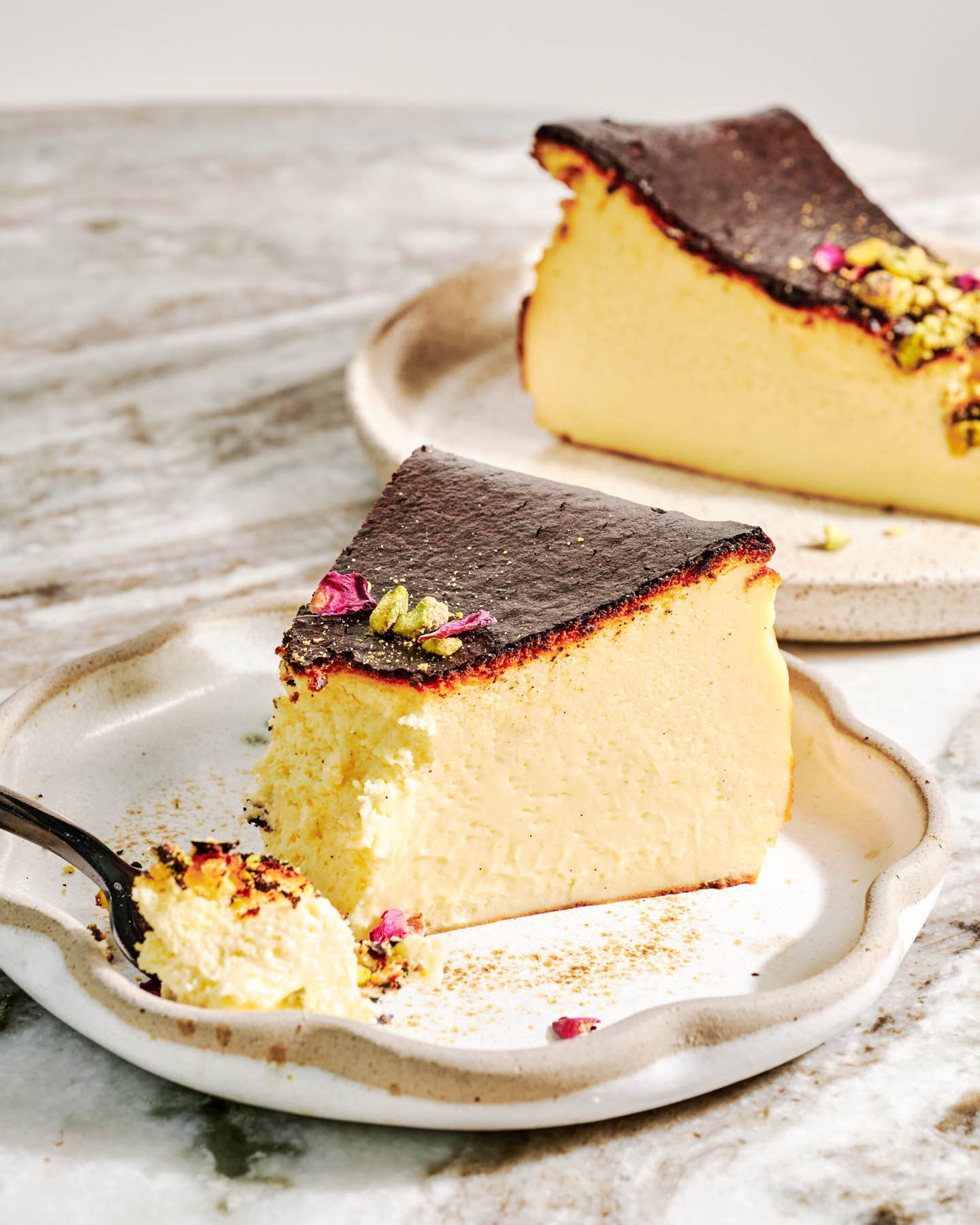 Muhallabia Basque Cheesecake